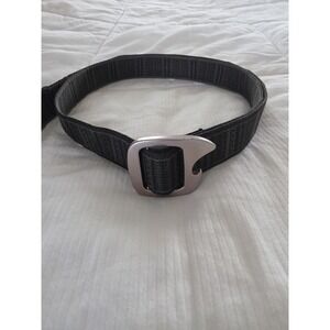 Bison Designs Tap Cap 38 mm belt featuring a gunmetal-colored bottle opener